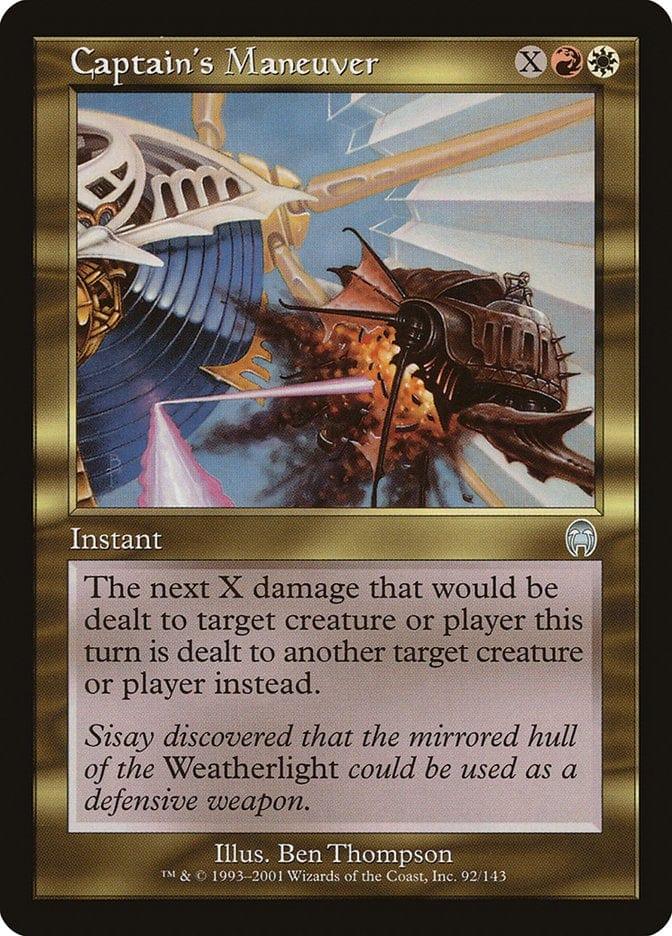 Magic: The Gathering MTG Single Captain's Maneuver [Apocalypse]
