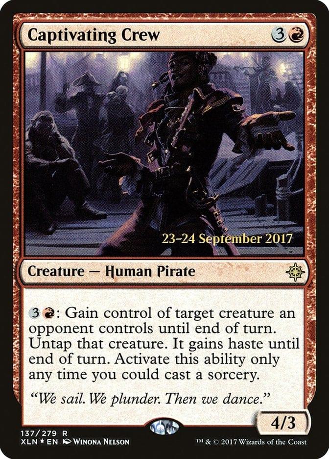 Magic: The Gathering MTG Single Captivating Crew  [Ixalan Prerelease Promos]