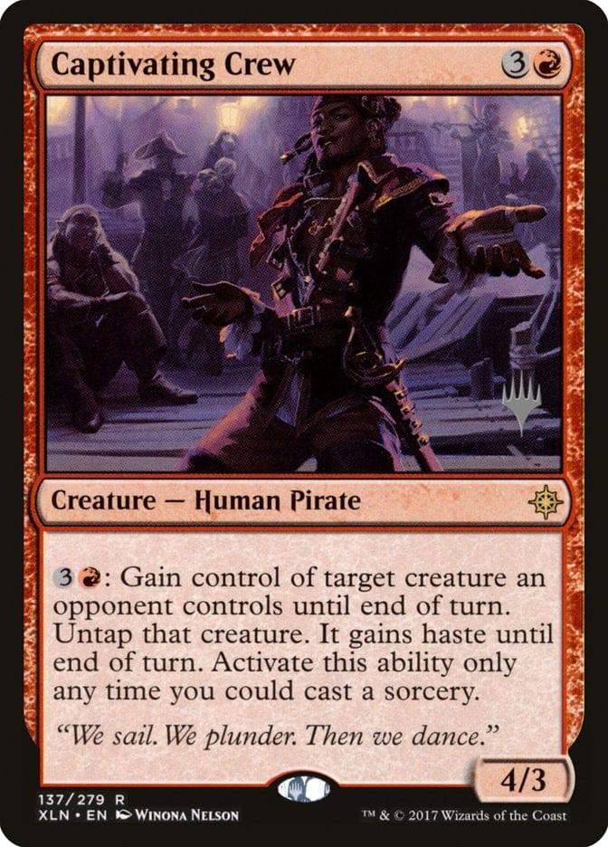 Magic: The Gathering MTG Single Captivating Crew (Promo Pack) [Ixalan Promos]