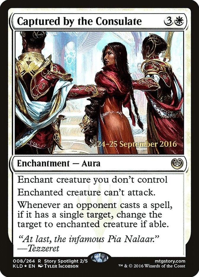 Magic: The Gathering MTG Single Captured by the Consulate  [Kaladesh Prerelease Promos]