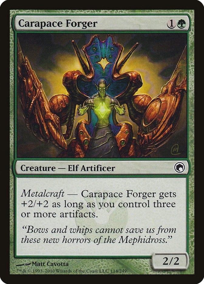 Magic: The Gathering MTG Single Carapace Forger [Scars of Mirrodin]
