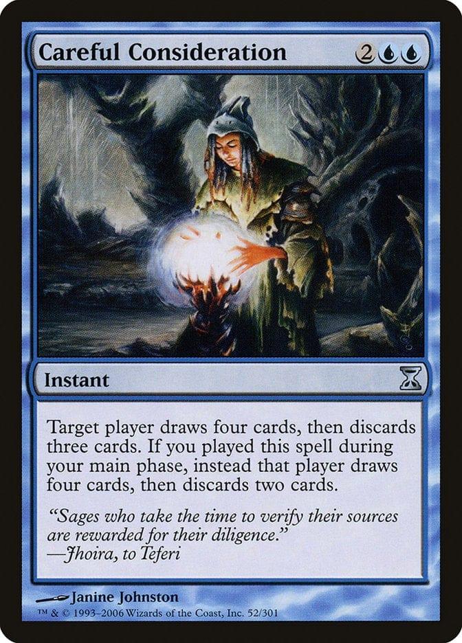 Magic: The Gathering MTG Single Careful Consideration [Time Spiral]