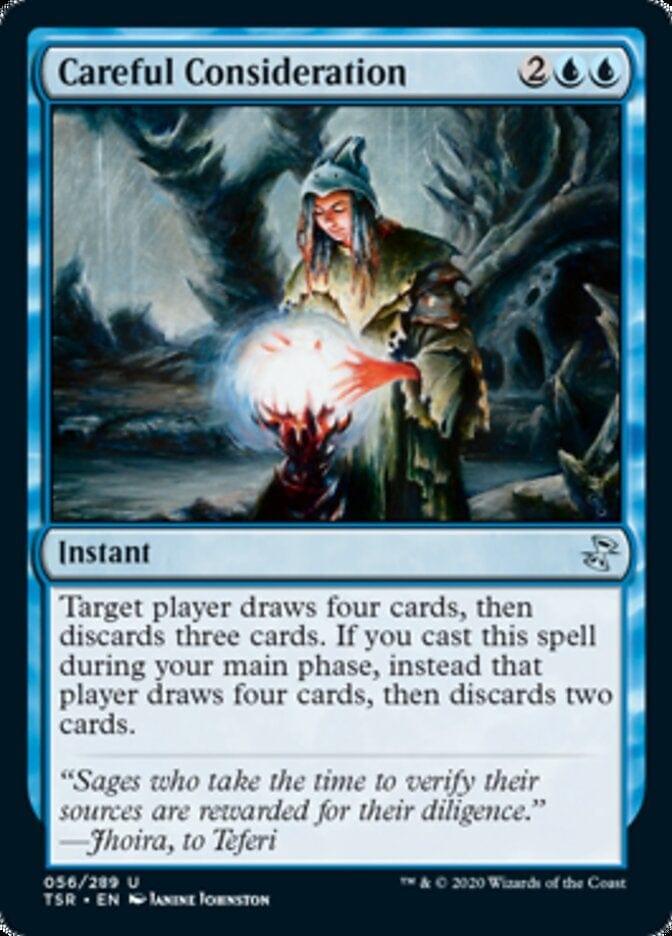 Magic: The Gathering MTG Single Careful Consideration [Time Spiral Remastered]