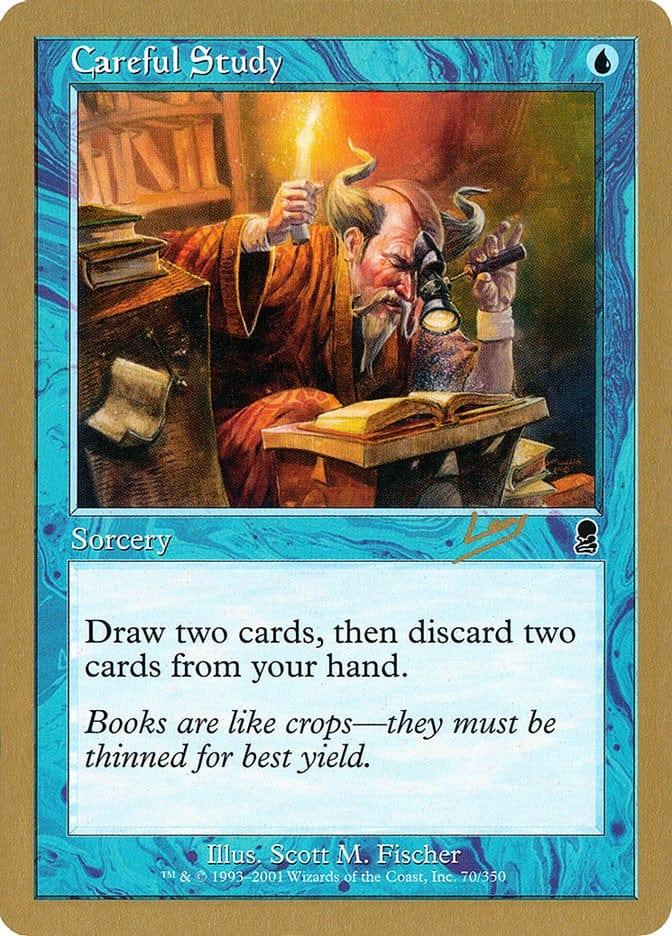 Magic: The Gathering MTG Single Careful Study [World Championship Decks 2002]