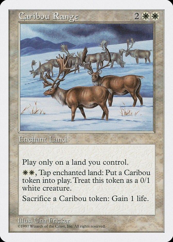 Magic: The Gathering MTG Single Caribou Range [Fifth Edition]