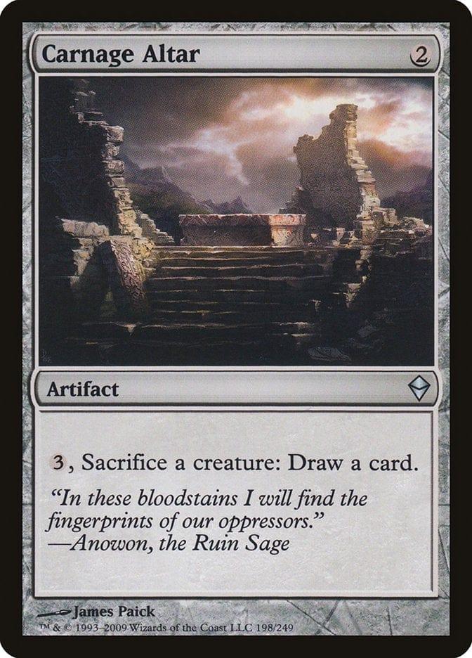 Magic: The Gathering MTG Single Carnage Altar [Zendikar]