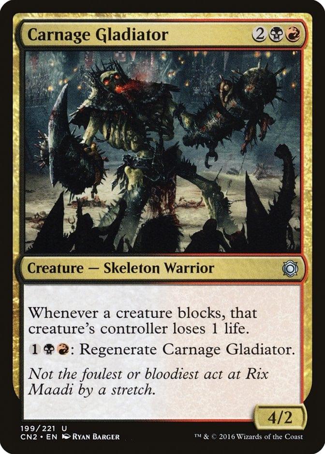 Magic: The Gathering MTG Single Carnage Gladiator [Conspiracy: Take the Crown]