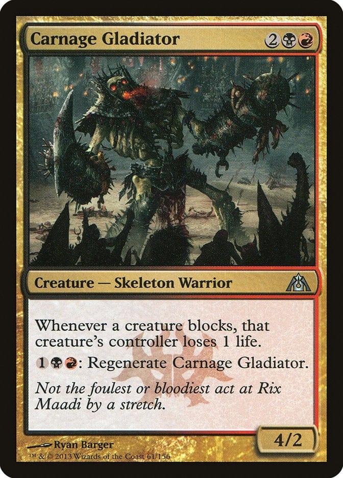 Magic: The Gathering MTG Single Carnage Gladiator [Dragon's Maze]