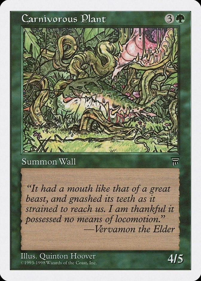 Magic: The Gathering MTG Single Carnivorous Plant [Anthologies]