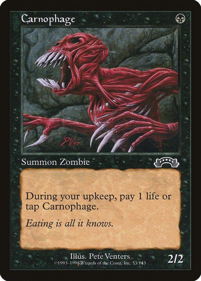 Magic: The Gathering MTG Single Carnophage [Exodus]