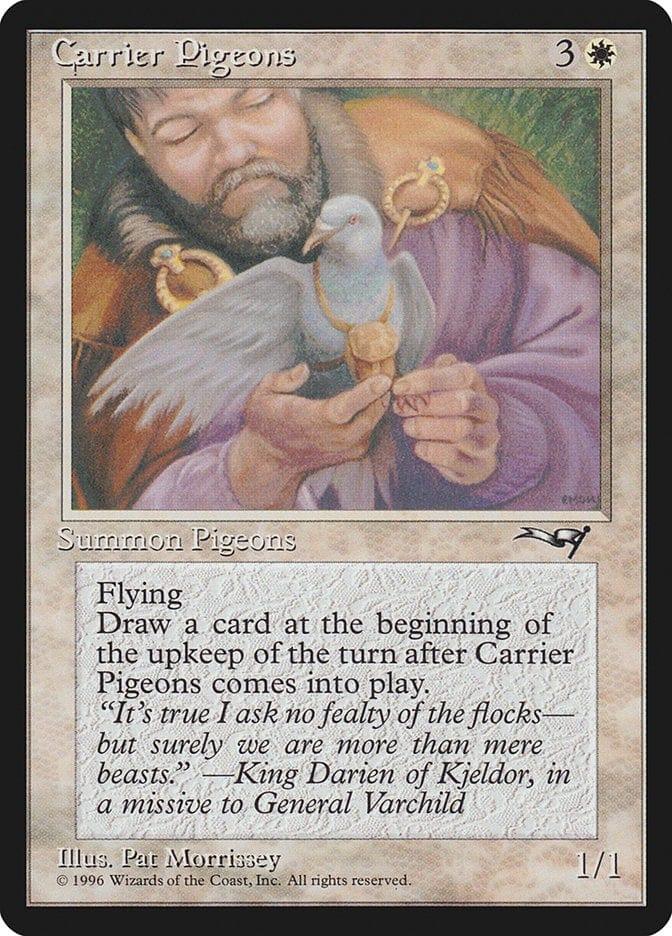 Magic: The Gathering MTG Single Carrier Pigeons [Alliances]