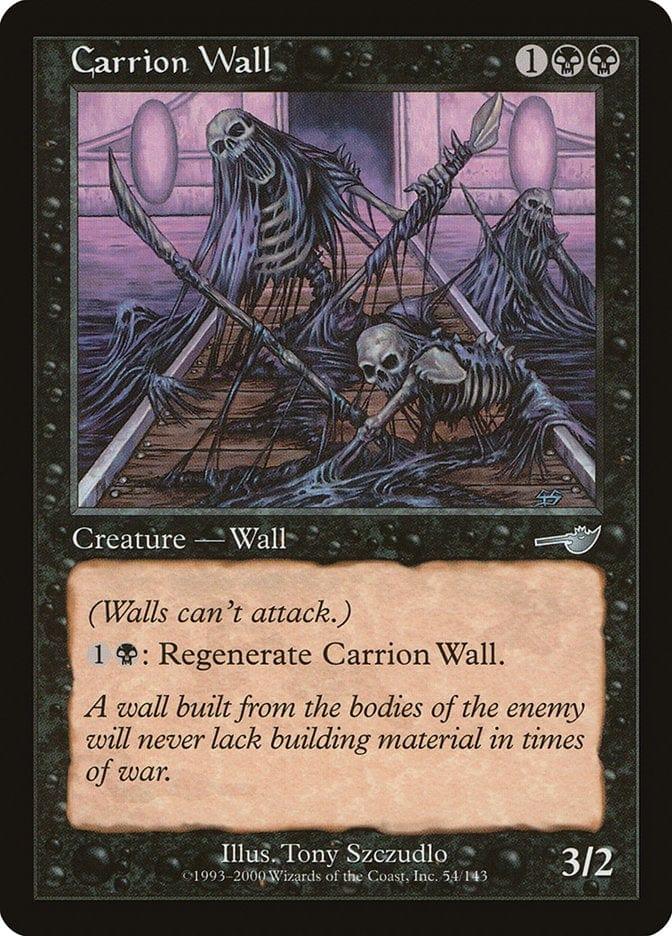 Magic: The Gathering MTG Single Carrion Wall [Nemesis]