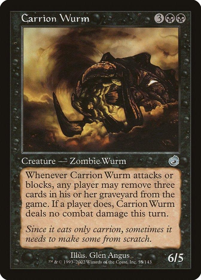 Magic: The Gathering MTG Single Carrion Wurm [Torment]