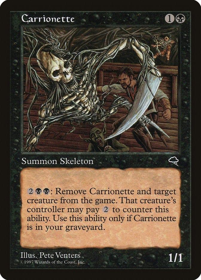 Magic: The Gathering MTG Single Carrionette [Tempest]