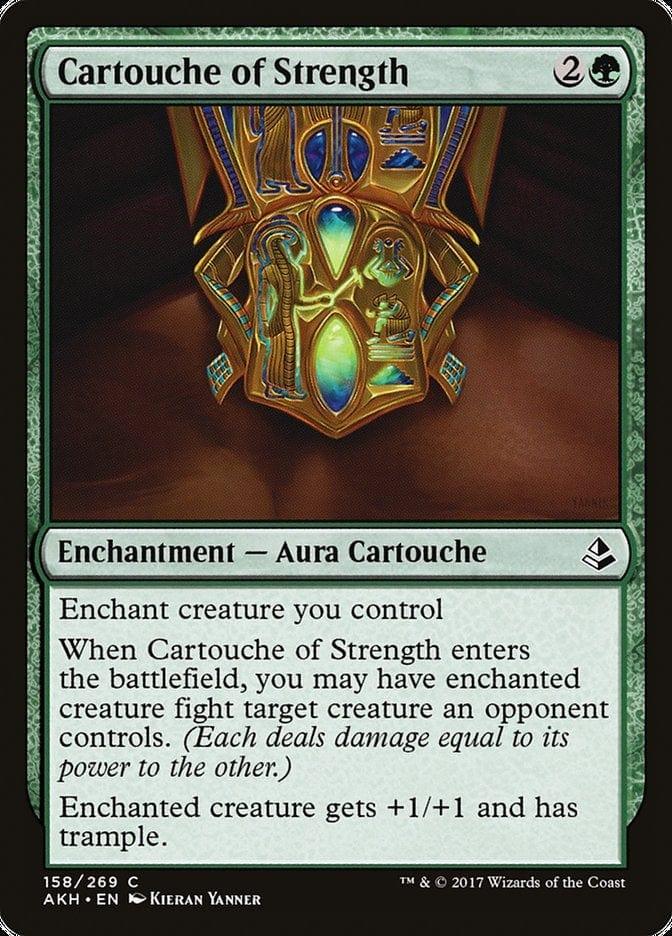 Magic: The Gathering MTG Single Cartouche of Strength [Amonkhet]
