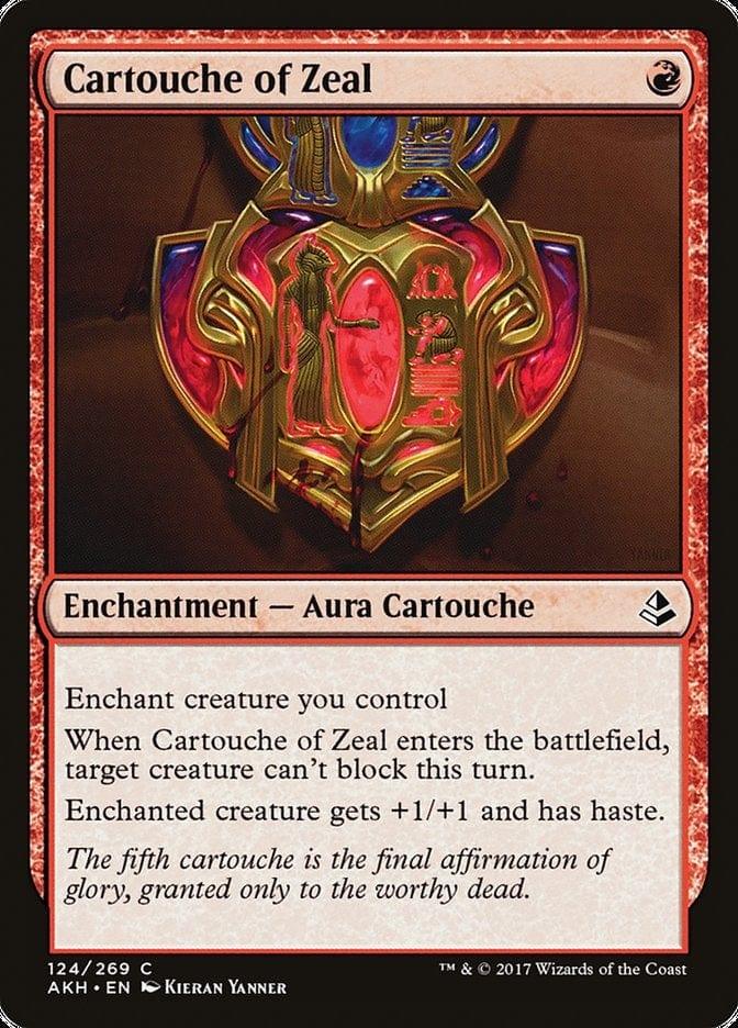 Magic: The Gathering MTG Single Cartouche of Zeal [Amonkhet]