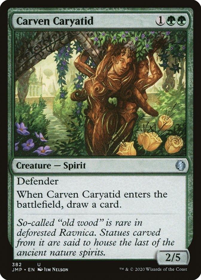 Magic: The Gathering MTG Single Carven Caryatid [Jumpstart]