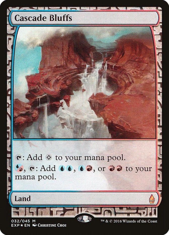 Magic: The Gathering MTG Single Cascade Bluffs [Zendikar Expeditions]