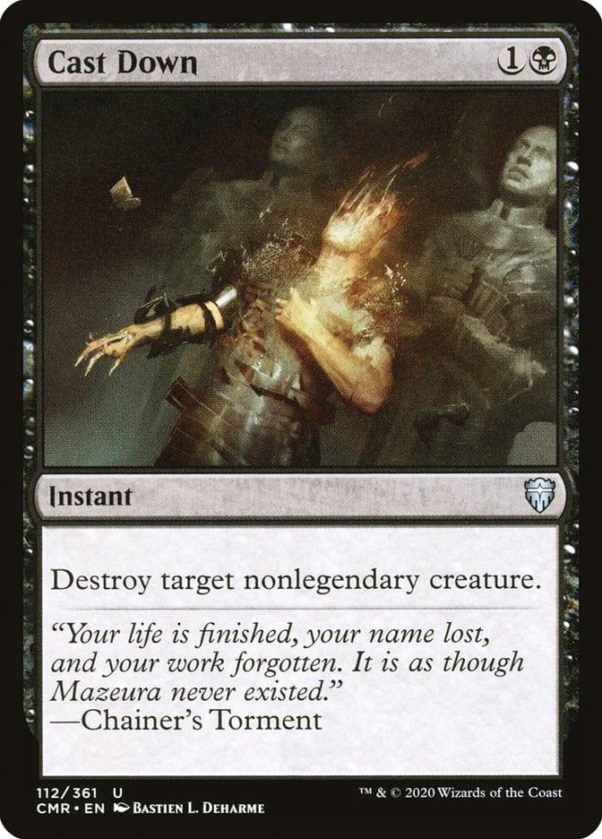 Magic: The Gathering MTG Single Cast Down [Commander Legends]