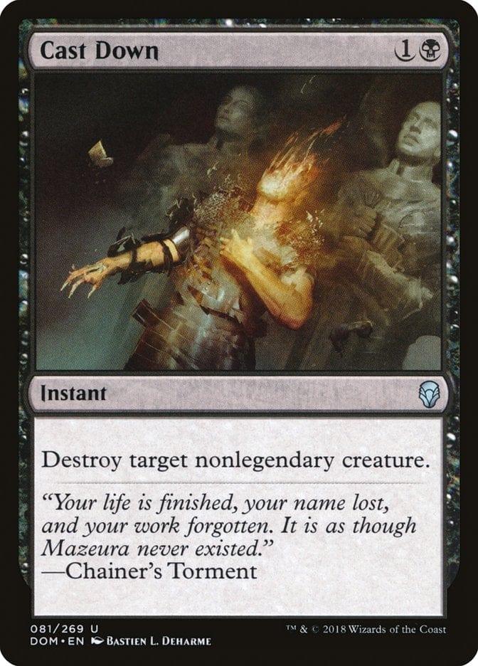 Magic: The Gathering MTG Single Cast Down [Dominaria]