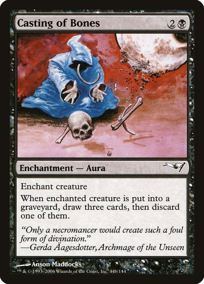 Magic: The Gathering MTG Single Casting of Bones [Coldsnap Theme Decks]