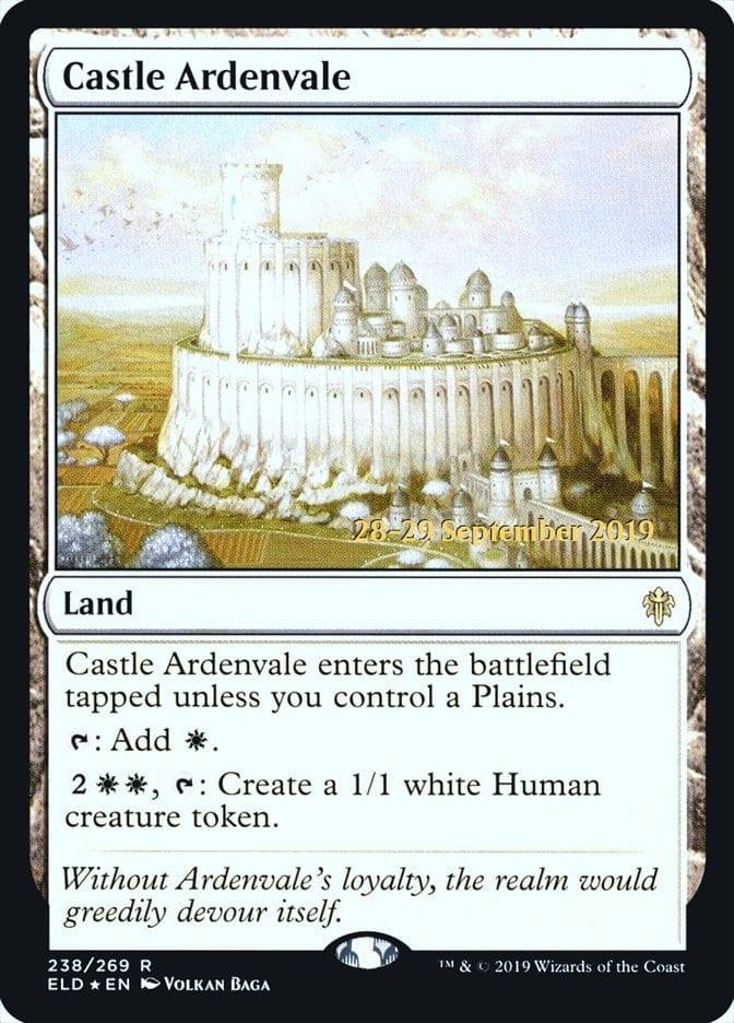 Magic: The Gathering MTG Single Castle Ardenvale  [Throne of Eldraine Prerelease Promos]