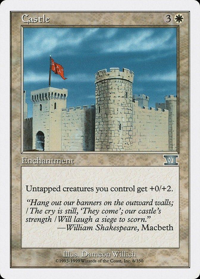 Magic: The Gathering MTG Single Castle [Classic Sixth Edition]