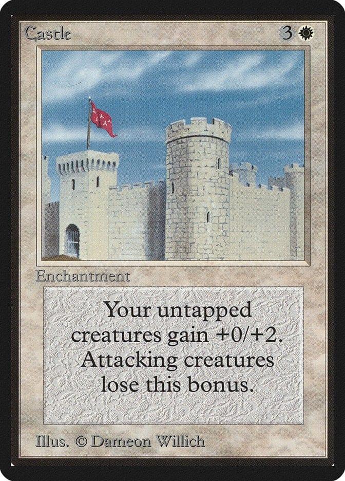 Magic: The Gathering MTG Single Castle [Limited Edition Beta]