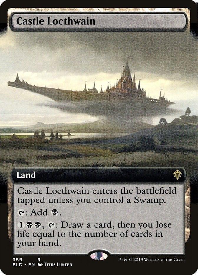 Magic: The Gathering MTG Single Castle Locthwain (Extended) [Throne of Eldraine]