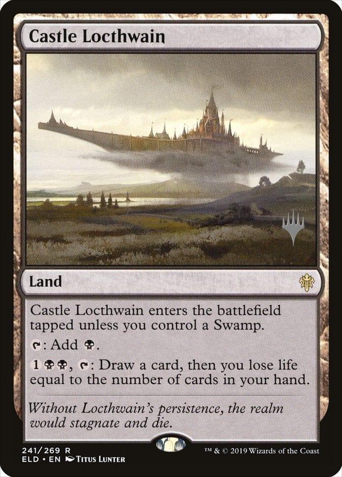 Magic: The Gathering MTG Single Castle Locthwain (Promo Pack) [Throne of Eldraine Promos]