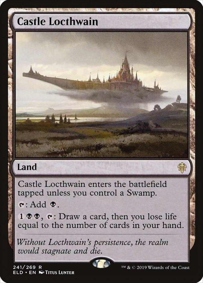 Magic: The Gathering MTG Single Castle Locthwain [Throne of Eldraine]