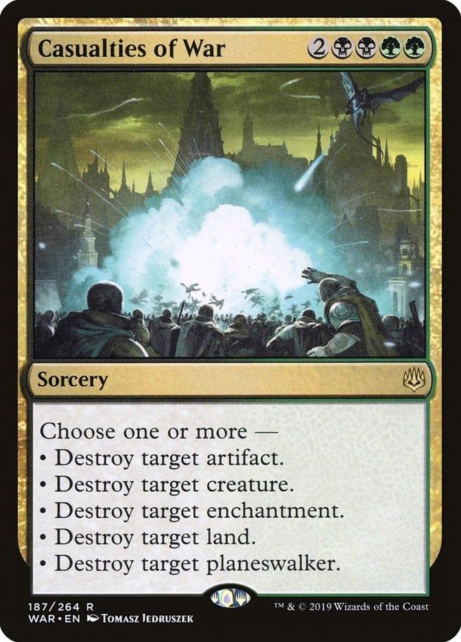 Magic: The Gathering MTG Single Casualties of War [War of the Spark]