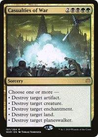 Magic: The Gathering MTG Single Casualties of War [War of the Spark Promos]