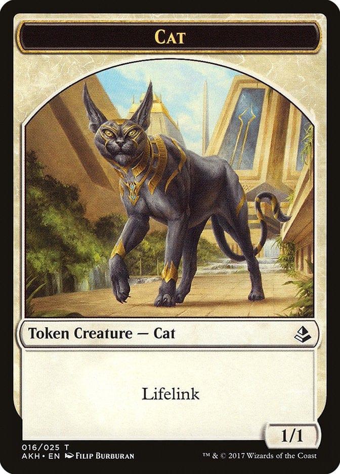 Magic: The Gathering MTG Single Cat [Amonkhet Tokens]