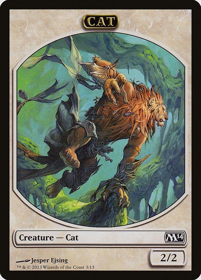 Magic: The Gathering MTG Single Cat [Magic 2014 Tokens]