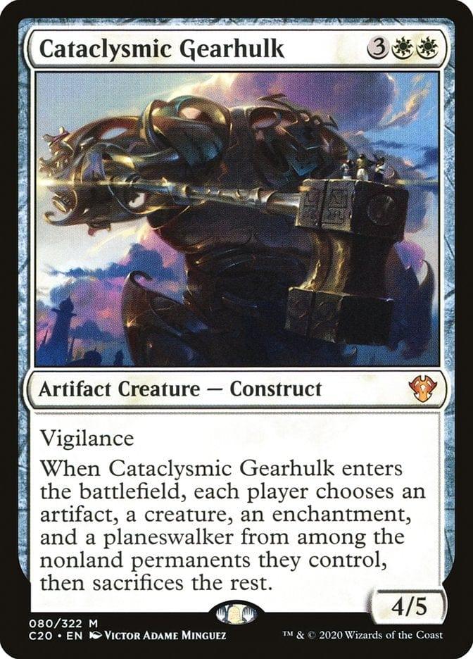 Magic: The Gathering MTG Single Cataclysmic Gearhulk [Commander 2020]