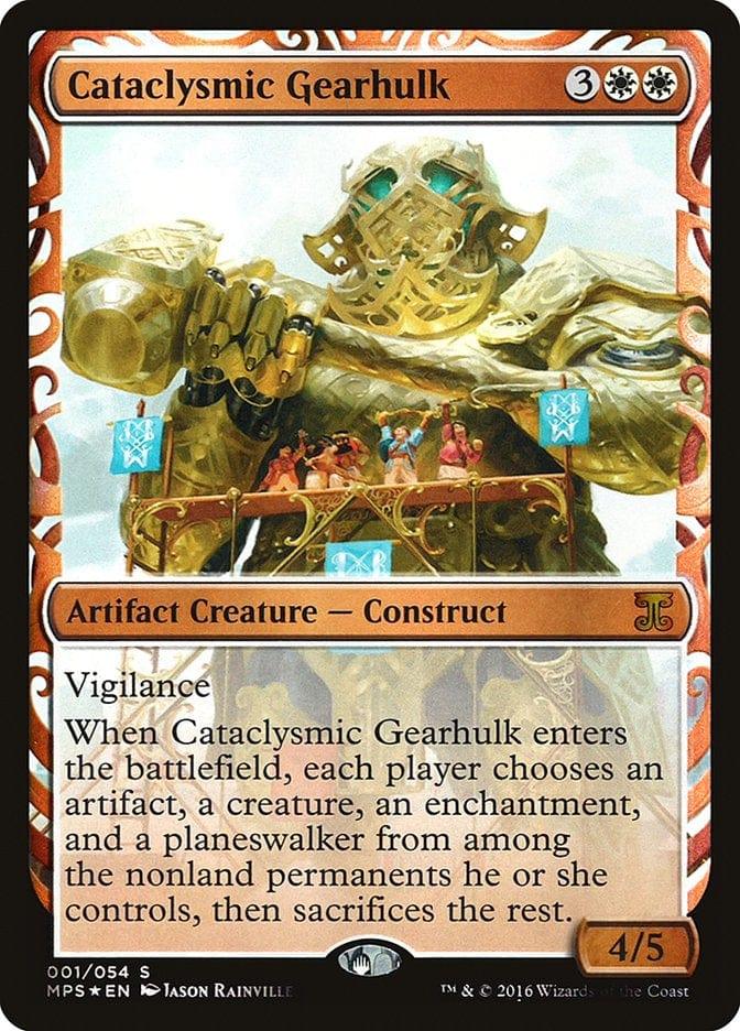 Magic: The Gathering MTG Single Cataclysmic Gearhulk [Kaladesh Inventions]