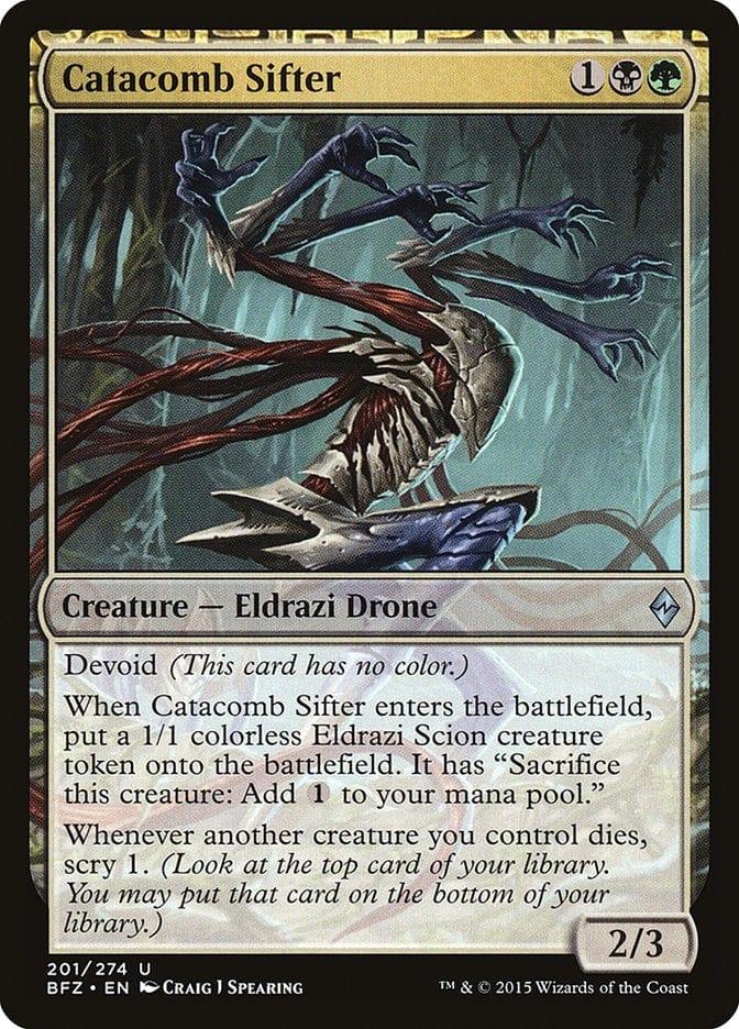 Magic: The Gathering MTG Single Catacomb Sifter [Battle for Zendikar]