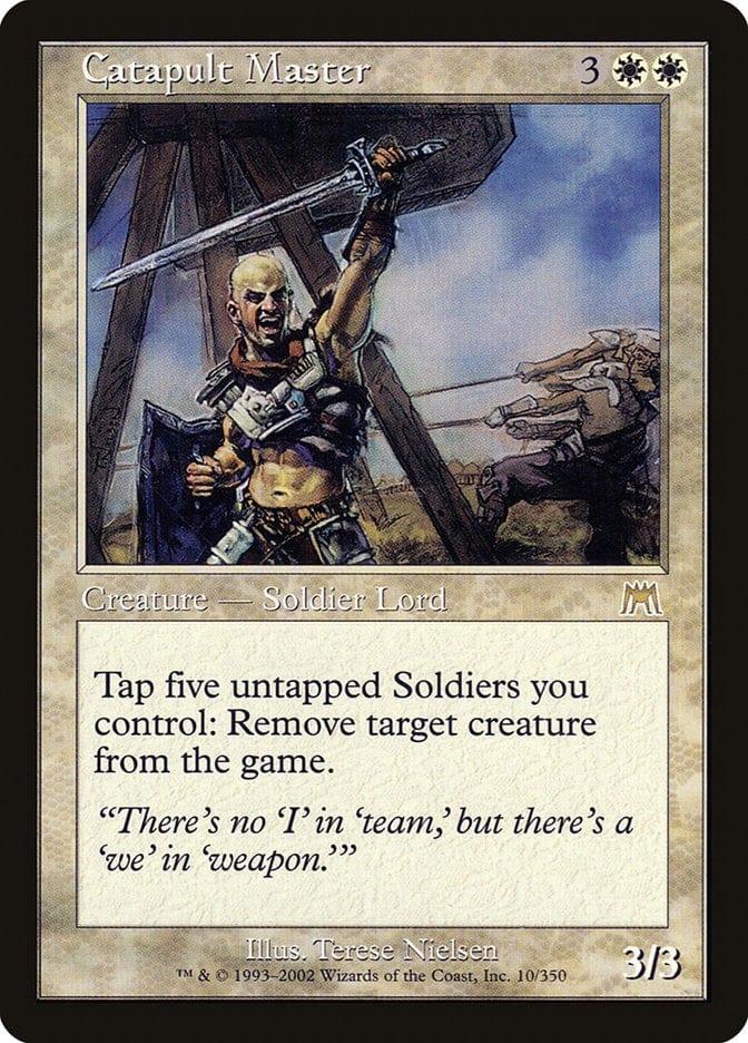 Magic: The Gathering MTG Single Catapult Master [Onslaught]