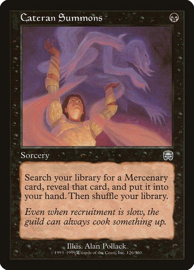 Magic: The Gathering MTG Single Cateran Summons [Mercadian Masques]