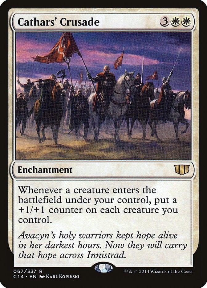 Magic: The Gathering MTG Single Cathars' Crusade [Commander 2014]