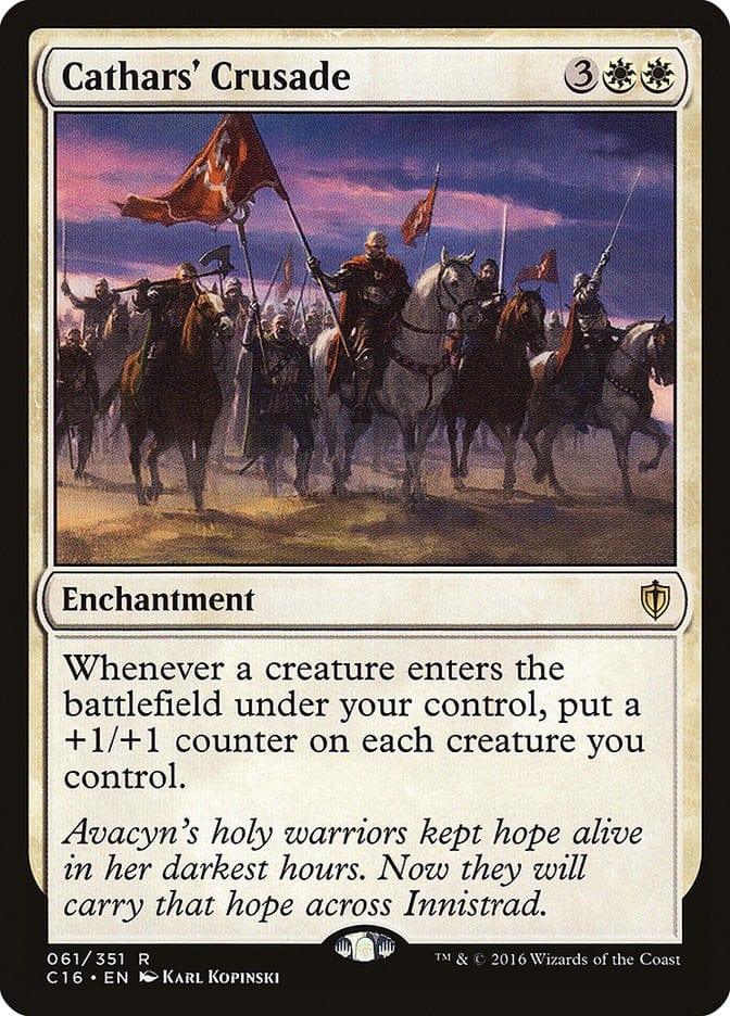 Magic: The Gathering MTG Single Cathars' Crusade [Commander 2016]