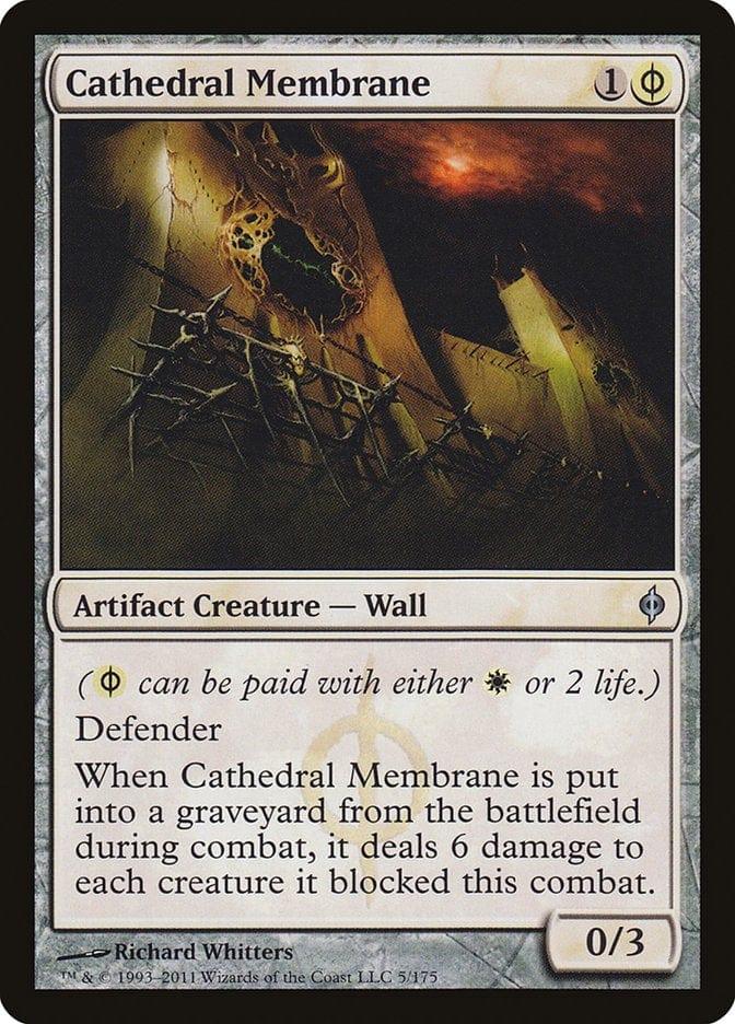 Magic: The Gathering MTG Single Cathedral Membrane [New Phyrexia]