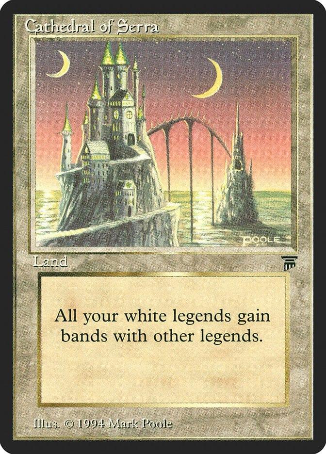 Magic: The Gathering MTG Single Cathedral of Serra [Legends]