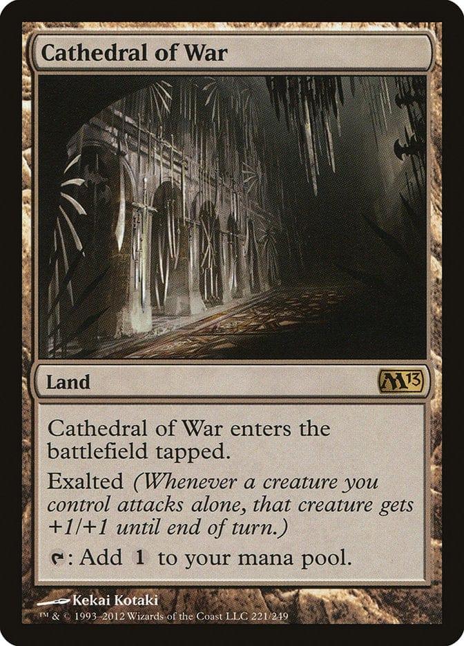Magic: The Gathering MTG Single Cathedral of War [Magic 2013]