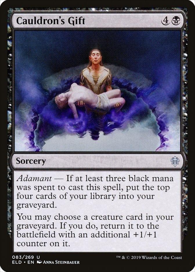 Magic: The Gathering MTG Single Cauldron's Gift [Throne of Eldraine]