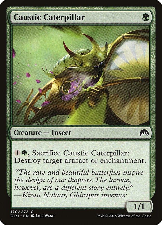 Magic: The Gathering MTG Single Caustic Caterpillar [Magic Origins]