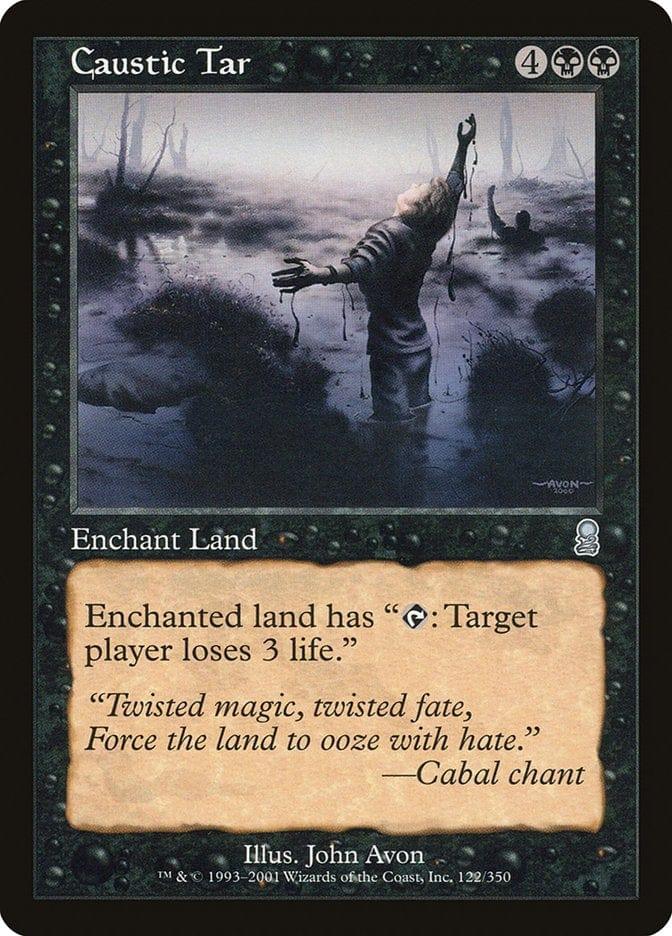 Magic: The Gathering MTG Single Caustic Tar [Odyssey]