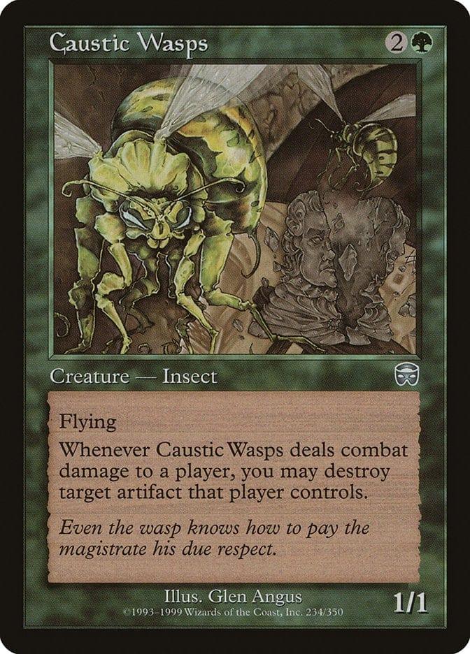 Magic: The Gathering MTG Single Caustic Wasps [Mercadian Masques]