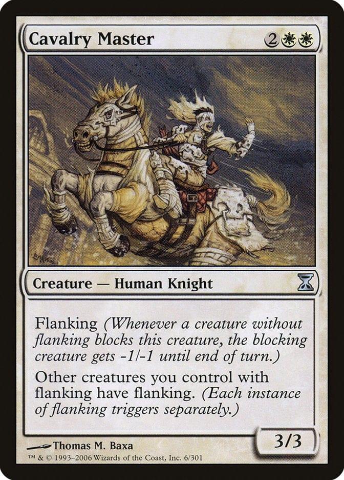 Magic: The Gathering MTG Single Cavalry Master [Time Spiral]